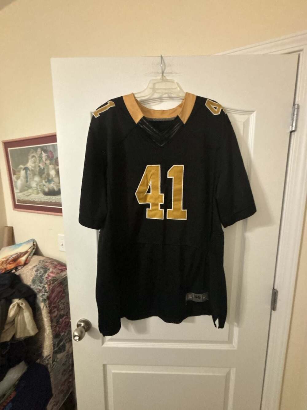 Nike Alvin Kamara New Orleans Saints Jersey Size 56 Black